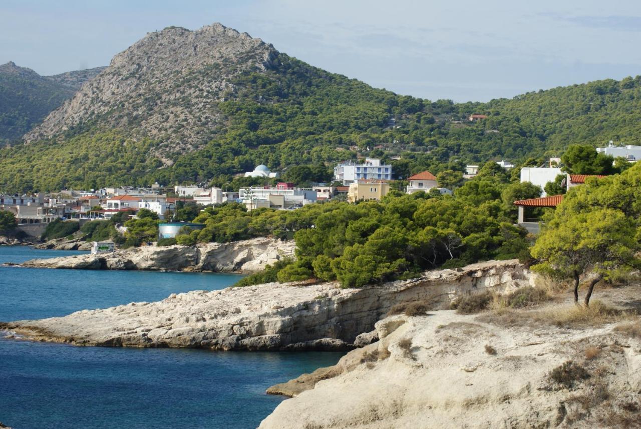 Kavos Bay Seafront Hotel Agia Marina (Aegina) Exterior foto